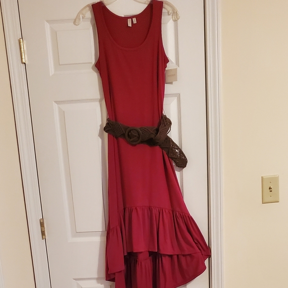Madison Dresses & Skirts - New, High/ Low, Stylish, belted dress